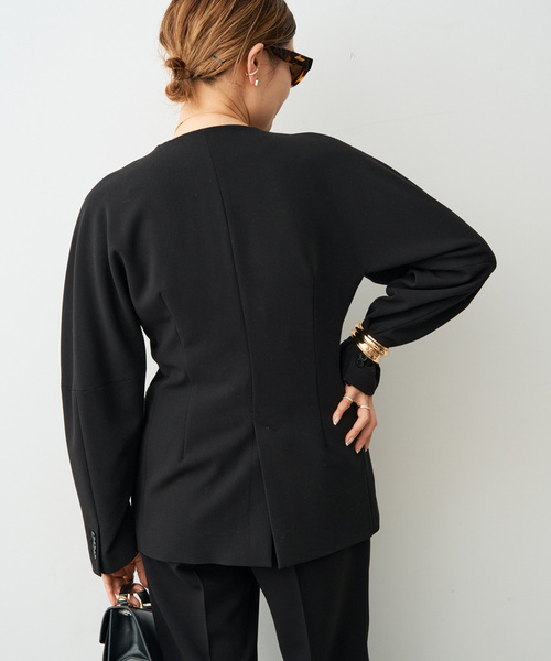 CELERI ノーカラー ジャケット（ノーカラージャケット）｜CELERI