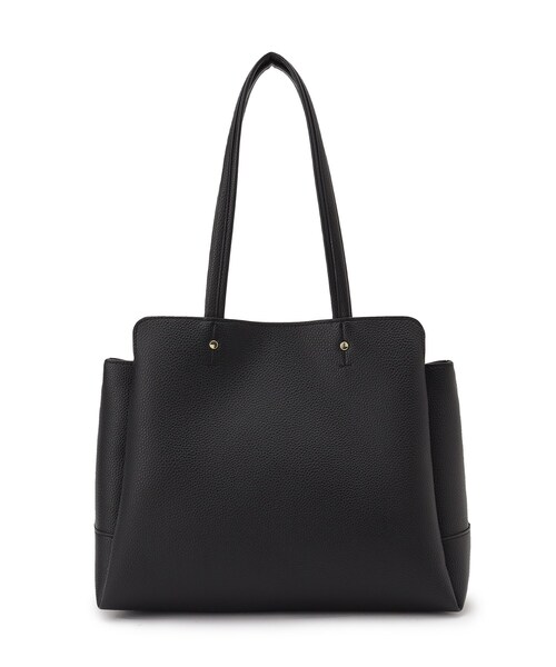 ITS'DEMO（イッツデモ）の「＜楽もち＞軽量PU三層A4トート（トートバッグ・レディース・ライトグレー/ブラウン系/ブラック・00）」の20枚目の写真