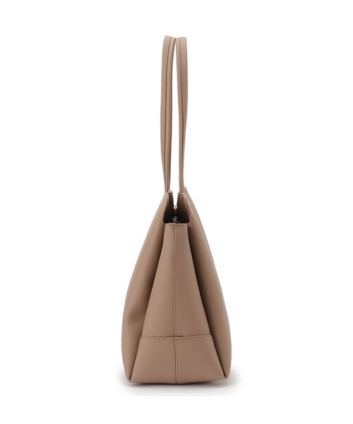 ITS'DEMO（イッツデモ）の「＜楽もち＞軽量PU三層A4トート（トートバッグ・レディース・ライトグレー/ブラウン系/ブラック・00）」の22枚目の写真