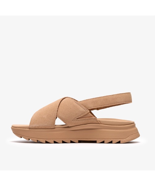 Clarks(クラークス)の「DashLite Wish / ダッシュライトウィッシュ (ベージュスエード)(サンダル・レディース・ベージュ・UK6/UK5.5/UK5/UK4.5/UK4/UK3.5/UK3)」の2枚目の写真