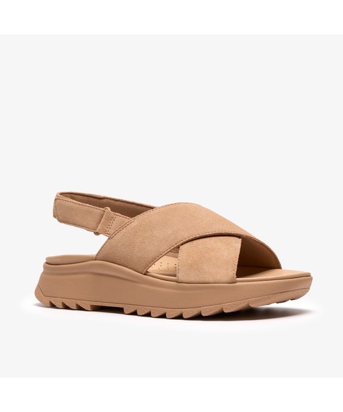 Clarks(クラークス)の「DashLite Wish / ダッシュライトウィッシュ (ベージュスエード)(サンダル・レディース・ベージュ・UK6/UK5.5/UK5/UK4.5/UK4/UK3.5/UK3)」の4枚目の写真