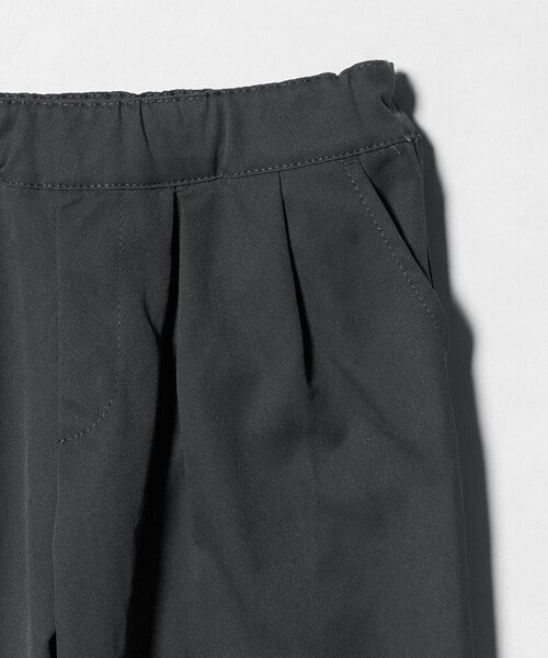 green label relaxing（グリーンレーベルリラクシング）の「ツータック パンツ / キッズ  100cm-160cm（その他パンツ・キッズ・ライトグレー/ベージュ/グレー系・150cm/160cm/100cm/140cm/110cm/120cm/130cm）」の6枚目の写真