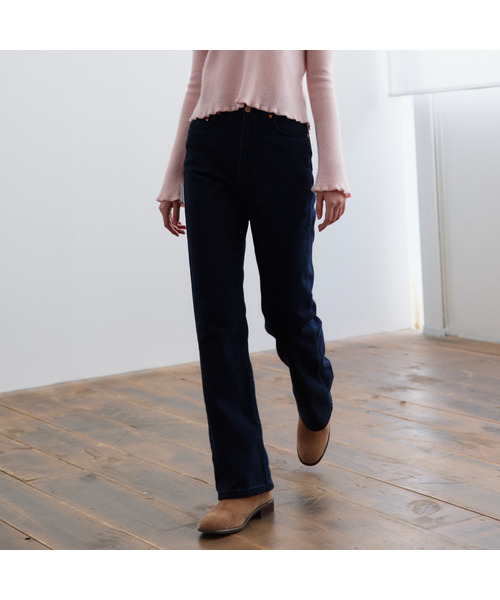 MAGNET ARCHIVE(マグネット アーカイブ)の「Velvet Flare Pants (Deep Blue)(その他パンツ・レディース・その他・SMALL/MEDIUM)」の1枚目の写真