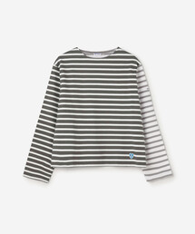 ORCIVAL | ハーレクイン コットンロード クルーネックフレンチバスクTシャツ WOMEN