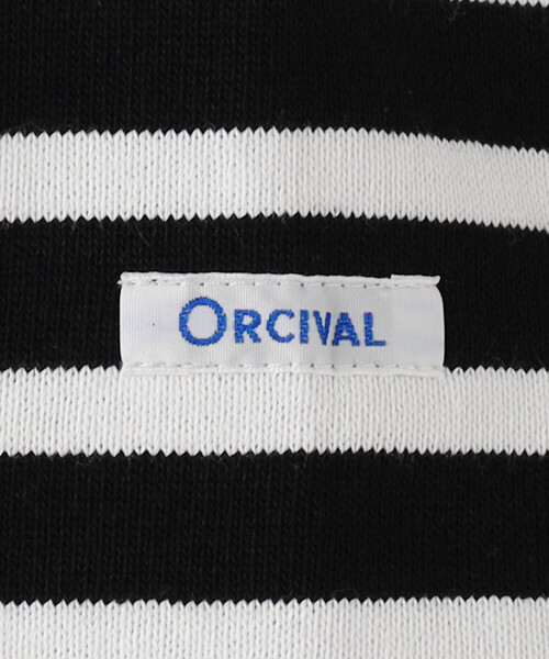 ORCIVAL（オーシバル）の「ORCIVAL | ハーレクイン コットンロード クルーネックフレンチバスクTシャツ WOMEN（Tシャツ/カットソー・レディース・ブルー系その他5/グレー系その他・1）」の8枚目の写真
