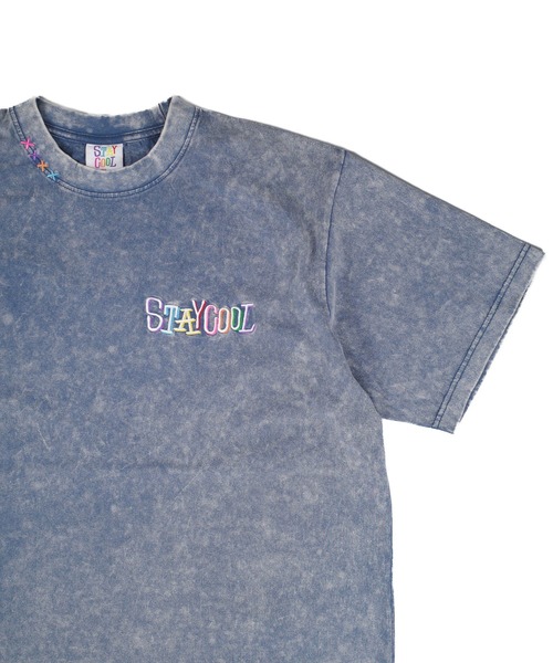 INNOCENT(イノセント)の「【T17】【STAYCOOL/ステイクール】WASHED S/S TEE(Tシャツ/カットソー・メンズ・ブラック/グレー・MEDIUM/LARGE/X-LARGE)」の3枚目の写真