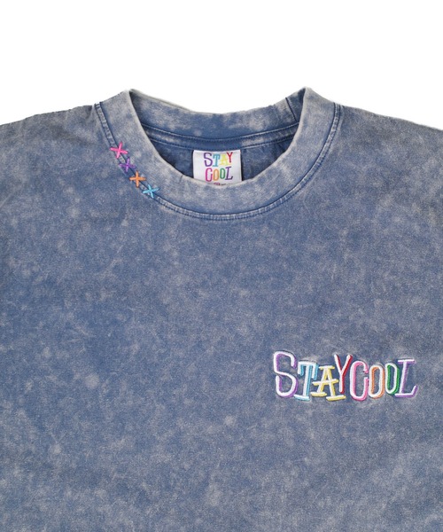 INNOCENT(イノセント)の「【T17】【STAYCOOL/ステイクール】WASHED S/S TEE(Tシャツ/カットソー・メンズ・ブラック/グレー・MEDIUM/LARGE/X-LARGE)」の7枚目の写真