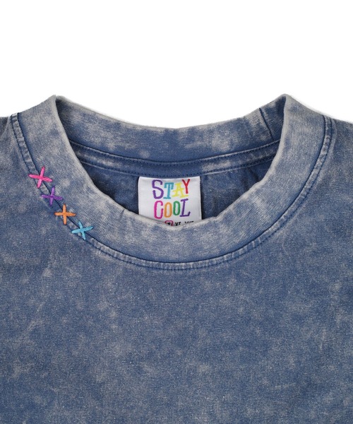 INNOCENT(イノセント)の「【T17】【STAYCOOL/ステイクール】WASHED S/S TEE(Tシャツ/カットソー・メンズ・ブラック/グレー・MEDIUM/LARGE/X-LARGE)」の9枚目の写真