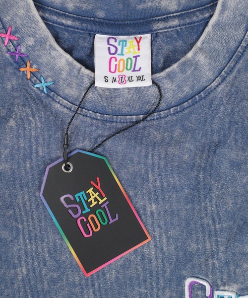 INNOCENT(イノセント)の「【T17】【STAYCOOL/ステイクール】WASHED S/S TEE(Tシャツ/カットソー・メンズ・ブラック/グレー・MEDIUM/LARGE/X-LARGE)」の10枚目の写真