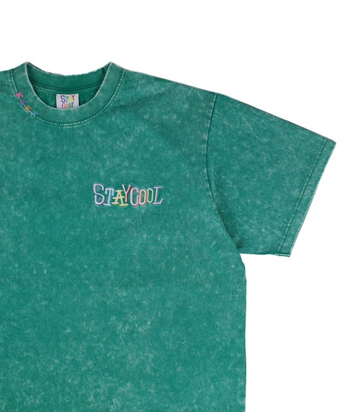 INNOCENT(イノセント)の「【T17】【STAYCOOL/ステイクール】WASHED S/S TEE(Tシャツ/カットソー・メンズ・ブラック/グレー・MEDIUM/LARGE/X-LARGE)」の5枚目の写真