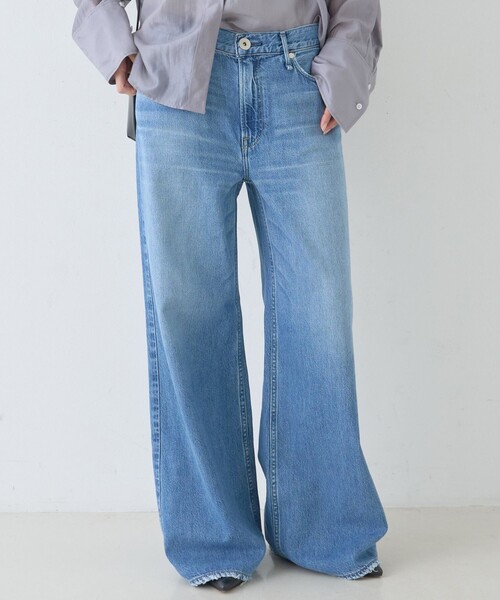 upperhights(アッパーハイツ)の「【upper hights/アッパーハイツ】THE LAUREN フレアデニム FETHER JEANS(デニムパンツ・レディース・ブルー・21/22/23/24/25)」の1枚目の写真