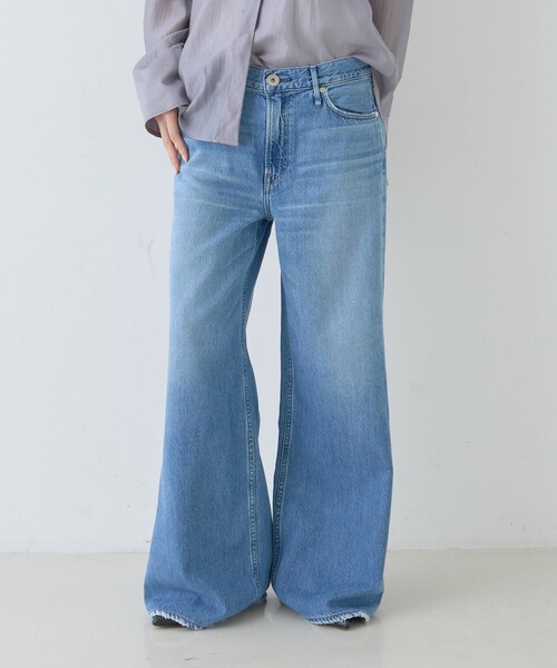 upperhights(アッパーハイツ)の「【upper hights/アッパーハイツ】THE LAUREN フレアデニム FETHER JEANS(デニムパンツ・レディース・ブルー・21/22/23/24/25)」の6枚目の写真