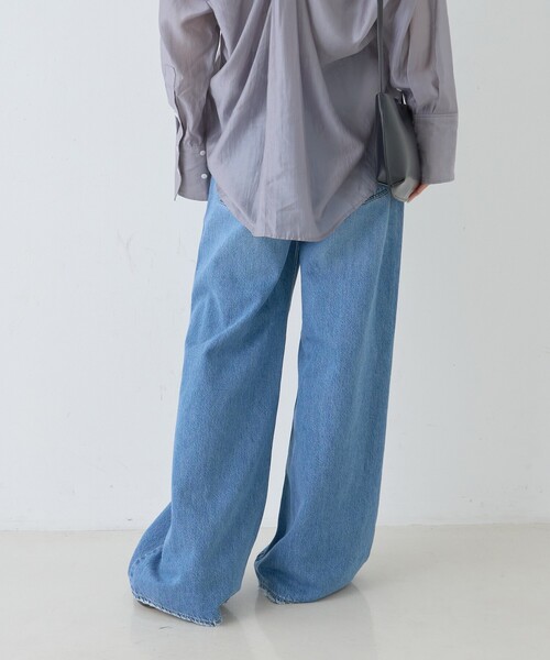 upperhights(アッパーハイツ)の「【upper hights/アッパーハイツ】THE LAUREN フレアデニム FETHER JEANS(デニムパンツ・レディース・ブルー・21/22/23/24/25)」の10枚目の写真