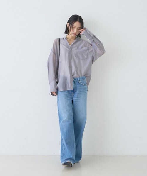 upperhights(アッパーハイツ)の「【upper hights/アッパーハイツ】THE LAUREN フレアデニム FETHER JEANS(デニムパンツ・レディース・ブルー・21/22/23/24/25)」の15枚目の写真