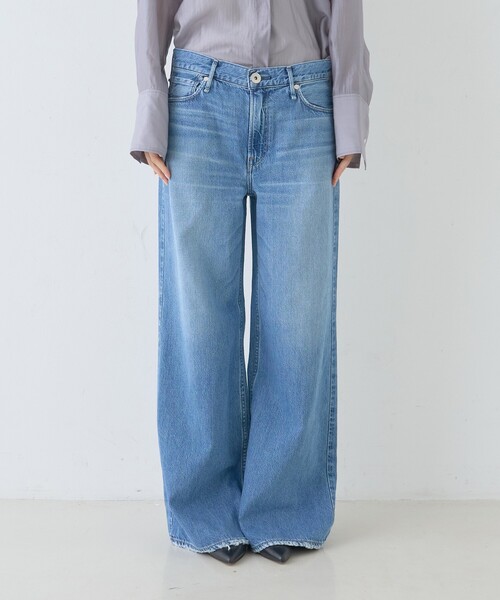 upperhights(アッパーハイツ)の「【upper hights/アッパーハイツ】THE LAUREN フレアデニム FETHER JEANS(デニムパンツ・レディース・ブルー・21/22/23/24/25)」の17枚目の写真
