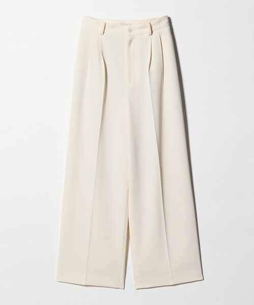 Steven Alan（スティーブンアラン）の「＜Steven Alan＞タック パンツ（スラックス・レディース・ブラック/オフホワイト/ベージュ・L/M/S）」の2枚目の写真