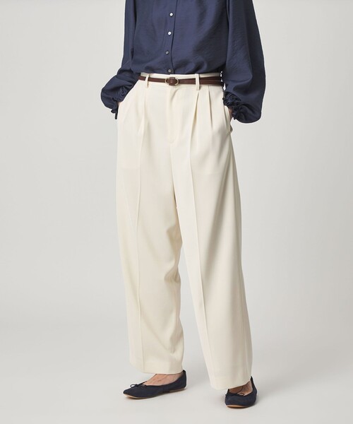 セール】＜Steven Alan＞タック パンツ（スラックス）｜Steven Alan