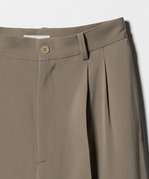 Steven Alan（スティーブンアラン）の「＜Steven Alan＞タック パンツ（スラックス・レディース・ブラック/オフホワイト/ベージュ・L/M/S）」の7枚目の写真