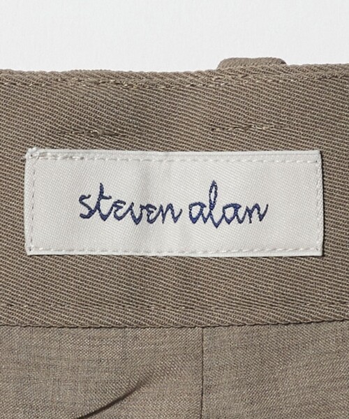 Steven Alan（スティーブンアラン）の「＜Steven Alan＞タック パンツ（スラックス・レディース・ブラック/オフホワイト/ベージュ・L/M/S）」の22枚目の写真