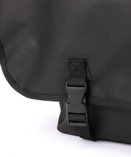 PACKING(パッキング)の「【PACKING】PA-055 MAT RIP MESSENGER BAG AW(メッセンジャーバッグ・メンズ・ブラック・FREE)」の8枚目の写真