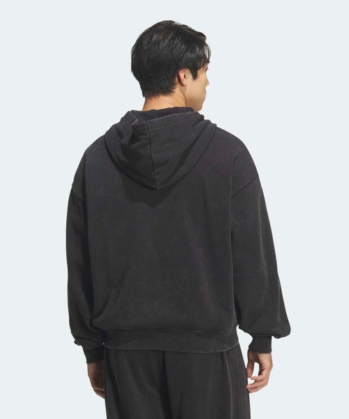 adidas(アディダス)の「TG FZ パーカー / アディダスオリジナルス adidas Originals(パーカー・メンズ・ブラック/グレー・3XL/XX-LARGE/X-SMALL/SMALL/X-LARGE/LARGE/MEDIUM)」の5枚目の写真