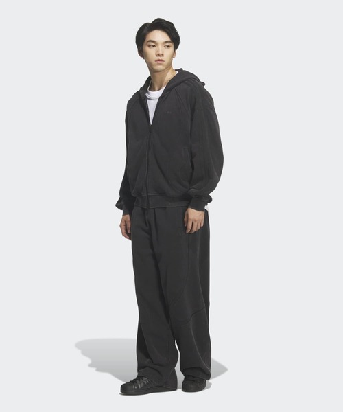adidas(アディダス)の「TG FZ パーカー / アディダスオリジナルス adidas Originals(パーカー・メンズ・ブラック/グレー・3XL/XX-LARGE/X-SMALL/SMALL/X-LARGE/LARGE/MEDIUM)」の8枚目の写真
