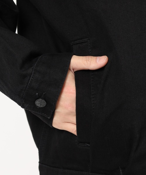 PRO CLUB （プロクラブ）の「PRO CLUB TWILL TRUCKER JKT ヘビーウェイトツイル トラッカージャケット（カバーオール・メンズ・ブラック・3XL/2XL/S/M/L/XL）」の20枚目の写真