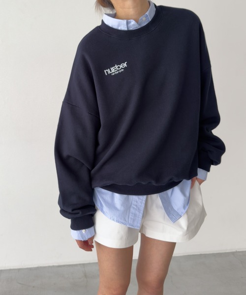 CANAL JEAN(キャナルジーン)の「El mar コットン無地オーバーシャツ(シャツ/ブラウス・レディース・ピンク/アイボリー/サックスブルー・ONE SIZE)」の7枚目の写真