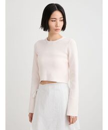 【洗える】organic RIBコンパクトニット