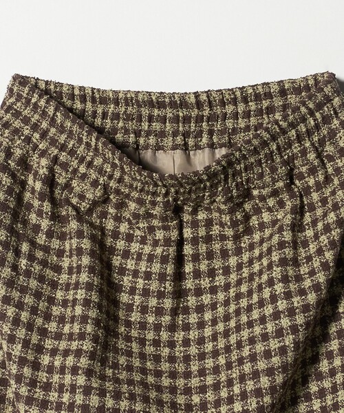 CITEN（シテン）の「＜CITEN＞チェックスカート（スカート・レディース・ベージュ/ダークグレー・M/S）」の14枚目の写真