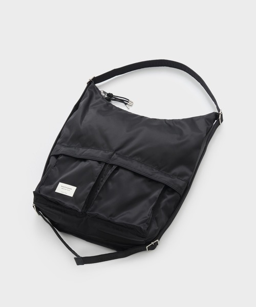 beautiful people（ビューティフルピープル）の「【beautiful people/ビューティフルピープル】《STUDIOUS別注》《新型》3WAYナイロンショルダーバッグ（ショルダーバッグ・レディース・ブラック・FREE）」の14枚目の写真