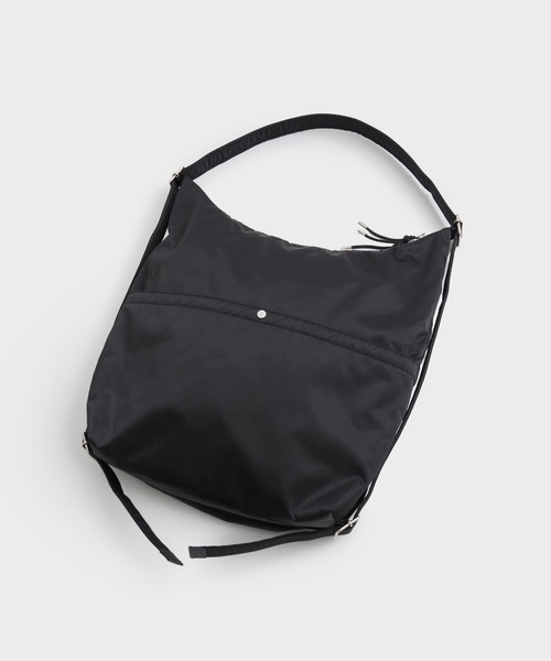 beautiful people（ビューティフルピープル）の「【beautiful people/ビューティフルピープル】《STUDIOUS別注》《新型》3WAYナイロンショルダーバッグ（ショルダーバッグ・レディース・ブラック・FREE）」の15枚目の写真