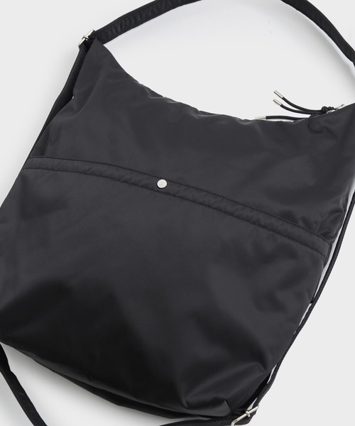 beautiful people（ビューティフルピープル）の「【beautiful people/ビューティフルピープル】《STUDIOUS別注》《新型》3WAYナイロンショルダーバッグ（ショルダーバッグ・レディース・ブラック・FREE）」の21枚目の写真