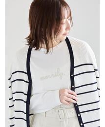 Te chichi（テチチ）の「3DシャイニーロゴロンT《2026 spring catalog item》（Tシャツ/カットソー）」
