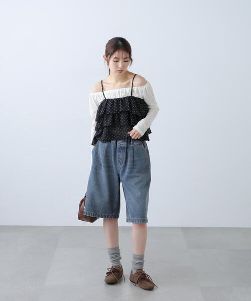 FREE'S MART（フリーズマート）の「◆アソートハーフパンツ（その他パンツ・レディース・ブルー系その他5/グレー・FREE）」の14枚目の写真