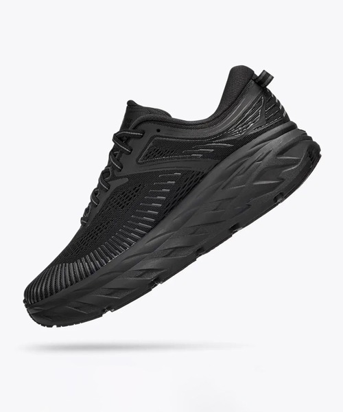 HOKA(ホカ)の「【HOKA ONE ONE(ホカ オネオネ)】W BONDI 7(スニーカー・レディース・ブラック・23/24/25)」の2枚目の写真