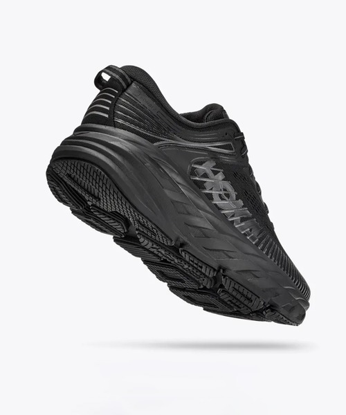 HOKA(ホカ)の「【HOKA ONE ONE(ホカ オネオネ)】W BONDI 7(スニーカー・レディース・ブラック・23/24/25)」の4枚目の写真