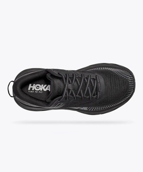 HOKA(ホカ)の「【HOKA ONE ONE(ホカ オネオネ)】W BONDI 7(スニーカー・レディース・ブラック・23/24/25)」の5枚目の写真