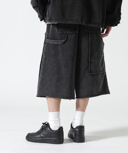 BEAVER（ビーバー）の「B omnivore/ビーオムニボー　W KNEE SHORTS SWT ダブルニーショーツスウェット（その他パンツ・メンズ・ブラック/グレー・M/L）」の16枚目の写真