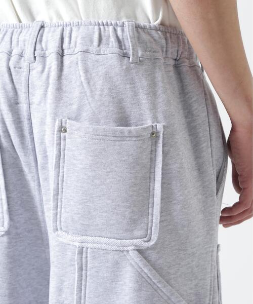 BEAVER(ビーバー)の「B omnivore/ビーオムニボー W KNEE SHORTS SWT ダブルニーショーツスウェット(その他パンツ・メンズ・ブラック/グレー・M/L)」の5枚目の写真