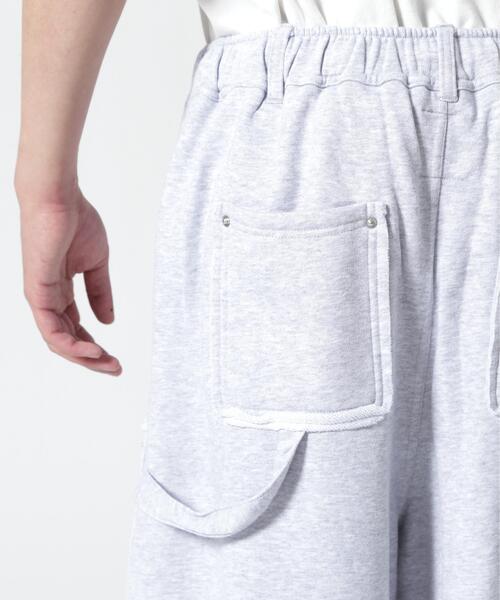BEAVER(ビーバー)の「B omnivore/ビーオムニボー W KNEE SHORTS SWT ダブルニーショーツスウェット(その他パンツ・メンズ・ブラック/グレー・M/L)」の8枚目の写真