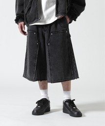 BEAVER | B omnivore/ビーオムニボー　W KNEE SHORTS SWT ダブルニーショーツスウェット(その他パンツ)
