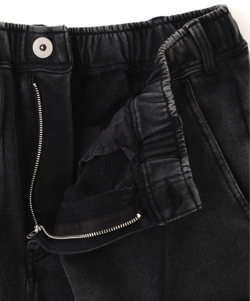 BEAVER（ビーバー）の「B omnivore/ビーオムニボー　W KNEE SHORTS SWT ダブルニーショーツスウェット（その他パンツ・メンズ・ブラック/グレー・M/L）」の3枚目の写真