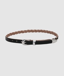 OUR LEGACY 2 CM BRAIDED BELT