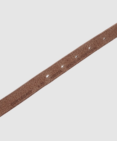 Our Legacy(アワーレガシー)の「OUR LEGACY 2 CM BRAIDED BELT(ベルト・メンズ・ブラック・70)」の2枚目の写真