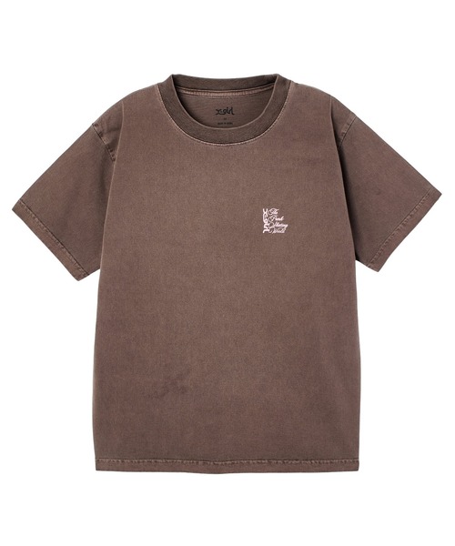 X-girl(エックスガール)の「FADED SKATE ANGEL S/S TEE(Tシャツ/カットソー・レディース・ブラック/ブラウン・S/M/L)」の8枚目の写真
