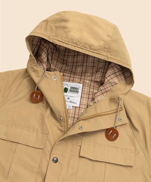 Brooks Brothers × SIERRA DESIGNS　コットン／ナイロン　オリジナルマウンテンパーカー