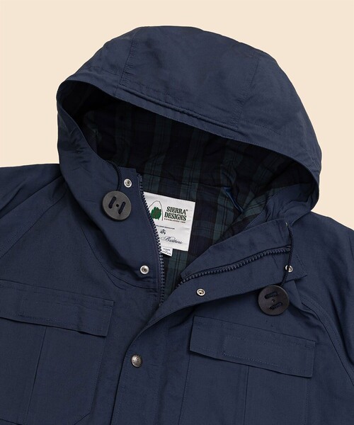 Brooks Brothers × SIERRA DESIGNS　コットン／ナイロン　オリジナルマウンテンパーカー