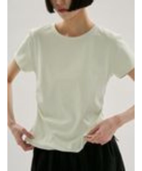 emmi(エミ)の「バックデザインTシャツ/UVカット(Tシャツ/カットソー・レディース・ホワイト/ミント/ブラック・F)」の19枚目の写真