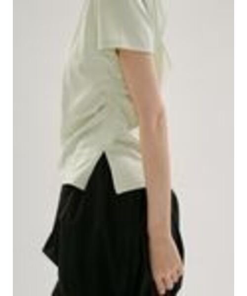 emmi(エミ)の「バックデザインTシャツ/UVカット(Tシャツ/カットソー・レディース・ホワイト/ミント/ブラック・F)」の20枚目の写真